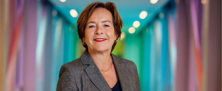 Gita Gallé, voorzitter RvA afbeelding van de voorzitter van de Raad van Advies van ZorgDomein, Gita Gallé. Tevens bestuurder van het Prinses Máxima Centrum voor kinderoncologie